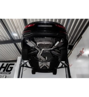 EGO-X 76 mm valved exhaust – Audi A6/A7 C8 55 TFSI quattro