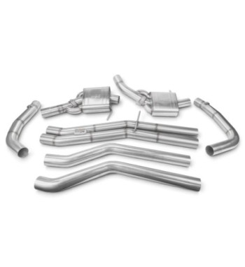 EGO-X 76 mm valved exhaust – Audi A6/A7 C8 55 TFSI quattro
