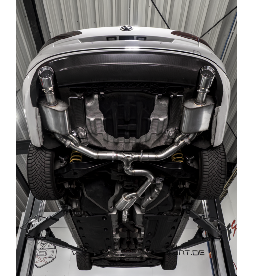 EGO-X 76 mm valved exhaust – Passat B6/B7, CC 3.2/3.6 FSI