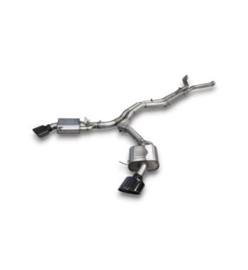 EGO-X 76 mm valved exhaust – Audi RS4/RS5 B9 450 PS OPF