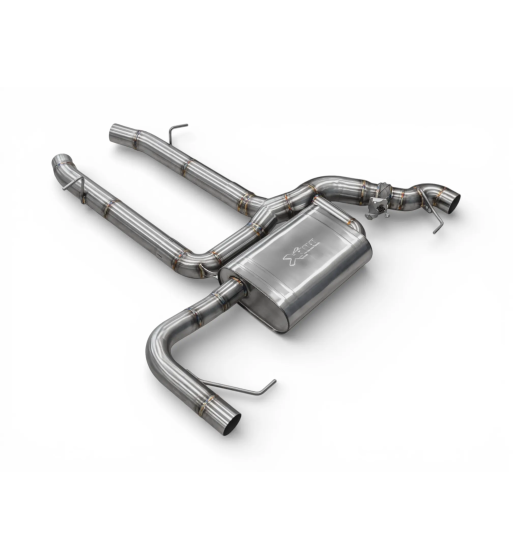 EGO-X Abgasanlage 3,5" BMW X3 / X4 M40i G3X/G4X 354/360 PS