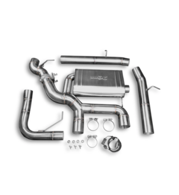 EGO-X Abgasanlage 3,5" BMW X3 / X4 M40i G3X/G4X 354/360 PS