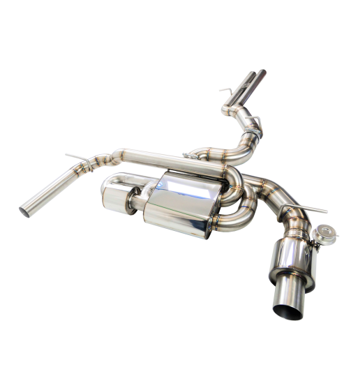 EGO-X exhaust system 3,5" Audi RS3 8V quattro 400hp