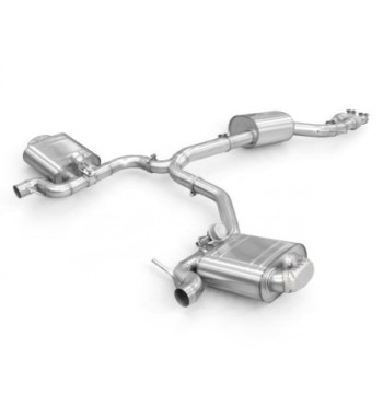 EGO-X/ Bull-X Valved exhaust system 3" Audi A4/A5 incl. S4/S5 B8 1.8-3.0 TFSI