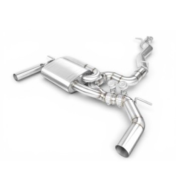 EGO-X exhaust system 3,5" Audi S3 8V quattro Facelift OPF 300PS