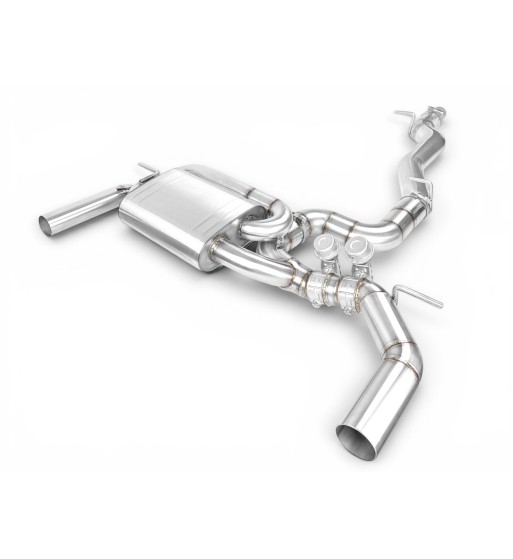 EGO-X exhaust system 3,5" Audi S3 8V quattro Facelift OPF 300PS