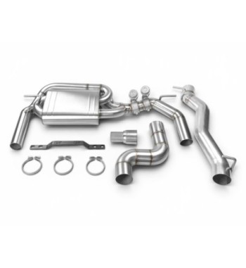 EGO-X exhaust system 3,5" Audi S3 8V quattro Facelift OPF 300PS