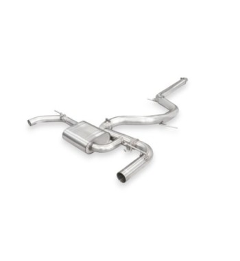 EGO-X flap exhaust system VW Golf 8 GTI / Clubsport / ED 45 / ED 50 3,5" / 89mm