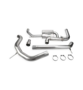 EGO-X flap exhaust system VW Golf 8 GTI / Clubsport / ED 45 / ED 50 3,5" / 89mm