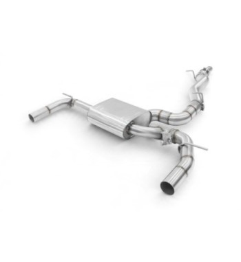 EGO-X exhaust system 3,5" Audi S3 8Y 310/333PS Sportback / Limousine (with ECE)