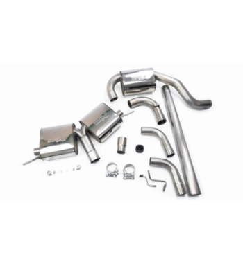 Bull-X exhaust system 3" Y-Style VW Golf 7 GTI FL 245PS, Seat Leon 5F Cupra 300