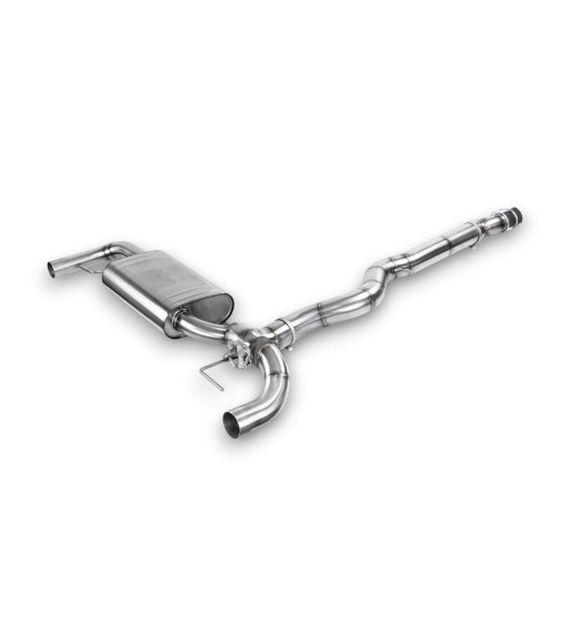 EGO-X Abgasanlage 3,5"/ 89mm BMW 320i/420i G2x (für Modelle ohne Klappe ab Werk)