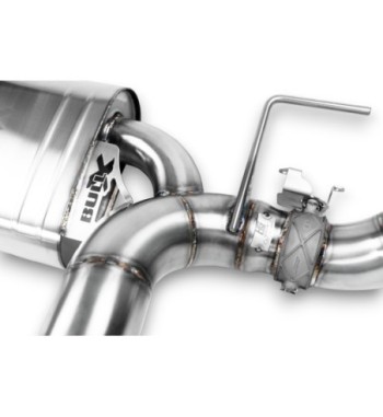 EGO-X Abgasanlage 3,5"/ 89mm BMW 320i/420i G2x (für Modelle ohne Klappe ab Werk)