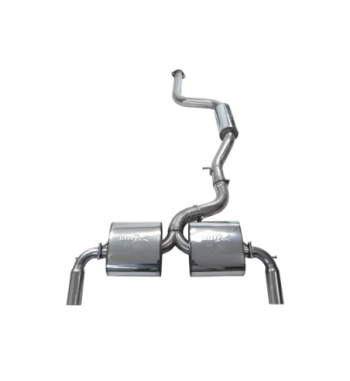 Bull-X ECE exhaust system 3" Y-Style Volvo S40/V50 T5 FWD 220/230hp