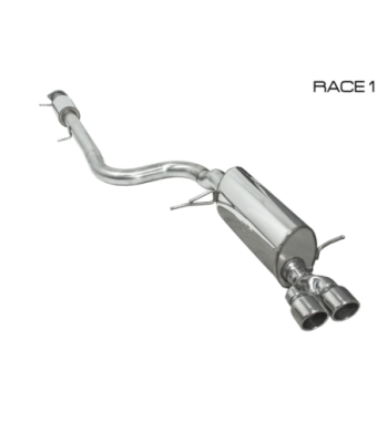 Bull-X exhaust system 3" Ford Fiesta ST180/ ST200 Mk.7