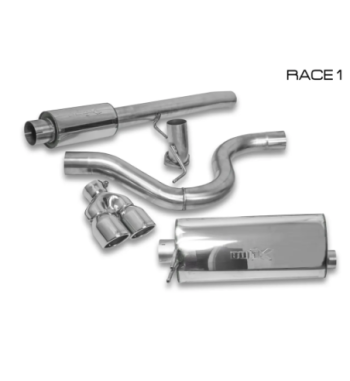 Bull-X exhaust system 3" Ford Fiesta ST180/ ST200 Mk.7