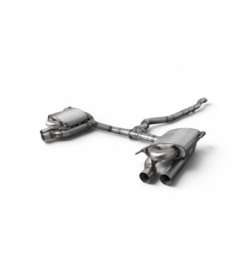 EGO-X exhaust system 3" Subaru WRX STI 2.5 300PS