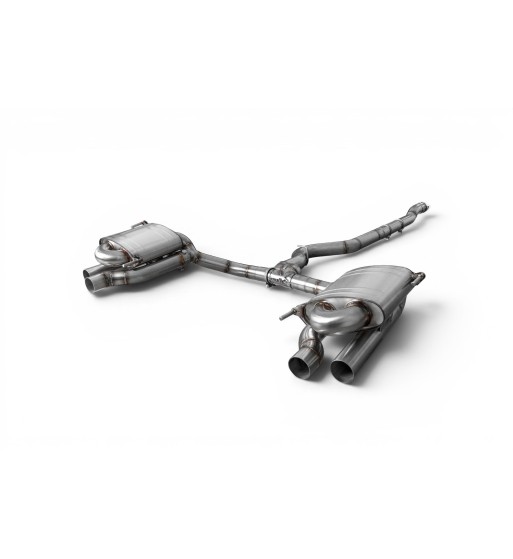 EGO-X exhaust system 3" Subaru WRX STI 2.5 300PS