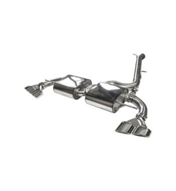 EGO-X exhaust system 3" Audi TTS 8J quattro 265/272hp