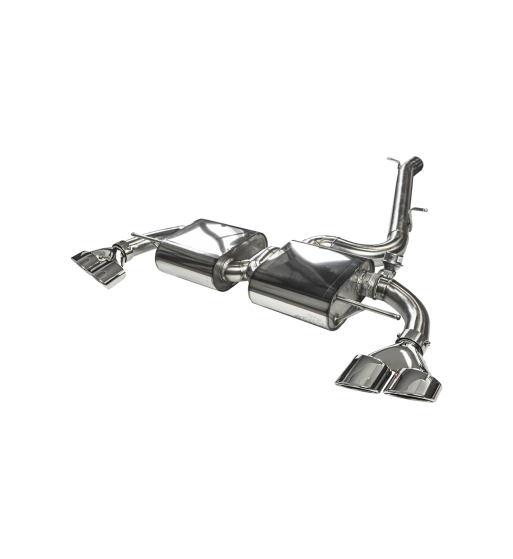 EGO-X exhaust system 3" Audi TTS 8J quattro 265/272hp