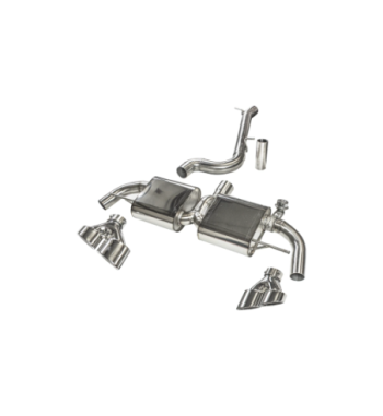 EGO-X exhaust system 3" Audi TTS 8J quattro 265/272hp