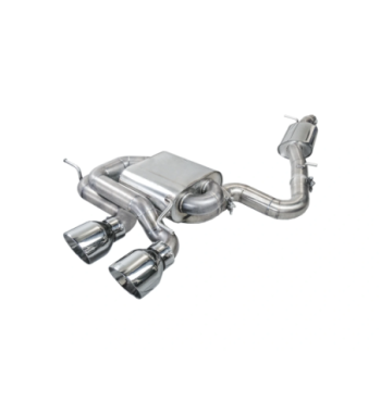 EGO-X exhaust system 3,5" VW Golf 5 R32, Golf 6 R