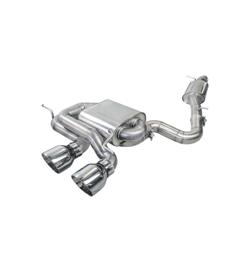 EGO-X exhaust system 3,5" VW Golf 5 R32, Golf 6 R