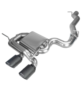 EGO-X exhaust system 3,5" VW Golf 6 R 256/270PS