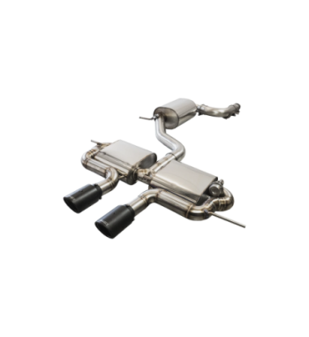 EGO-X exhaust system 3" R32 look VW Beetle 5C Coupé, Scirocco incl. R 2.0 TSI