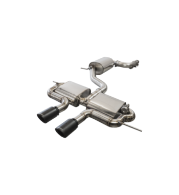 EGO-X exhaust system 3" R32 look VW Scirocco R