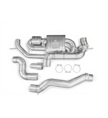 EGO-X exhaust system 3.5" VW Golf 7 R Facelift 310HP