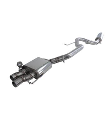EGO-X exhaust system 3" Skoda Octavia 1Z, VW Jetta Mk5/6 2.0 T(F)SI 200PS