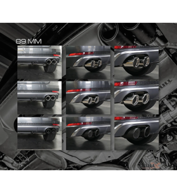 EGO-X exhaust system Audi S4/S5 B9 quattro 354hp