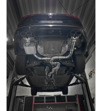 EGO-X exhaust system 3,5" Golf 8R Variant/ Cupra Leon KL ST 4WD