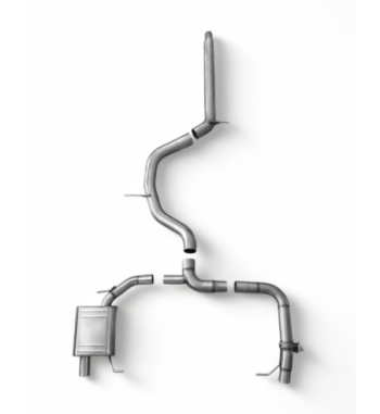 EGO-X exhaust system 3,5" Cupra Leon KL Sportstourer FWD 300 hp