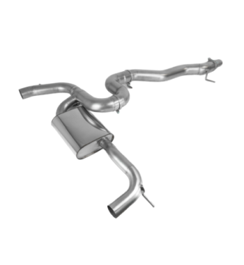 EGO-X exhaust system 3.5" VW Golf 8 R (export version without ECE)