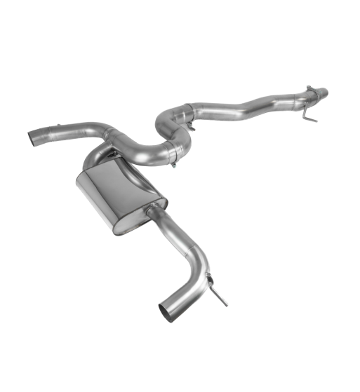 EGO-X exhaust system 3.5" VW Golf 8 R (export version without ECE)