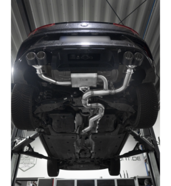 EGO-X exhaust system 3.5" VW T-Roc R 300hp