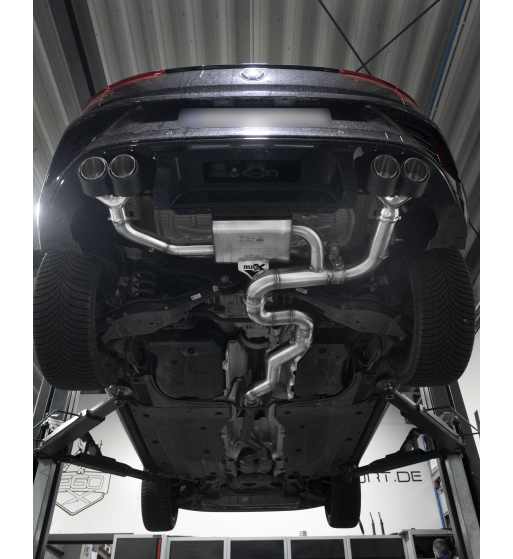 EGO-X exhaust system 3.5" VW T-Roc R 300hp