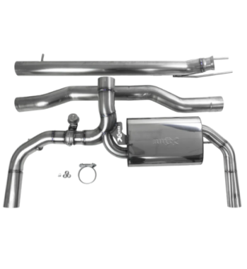 EGO-X exhaust system 3,5" Mercedes A45 W176, CLA45 117, GLA45 AMG X156 381PS