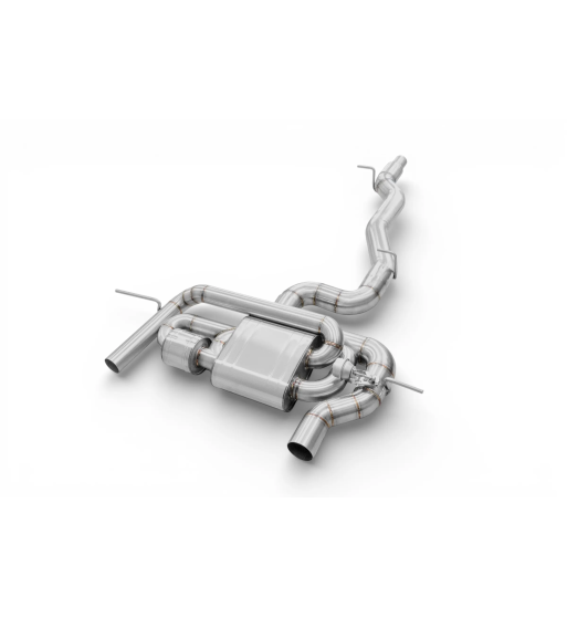EGO-X exhaust system 3.5" Audi TT 8S quattro 230hp