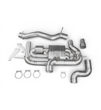 EGO-X exhaust system 3.5" Audi TT 8S quattro 230hp