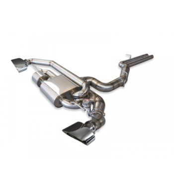 EGO-X exhaust system 3.5" Audi TTRS 8S quattro 400hp