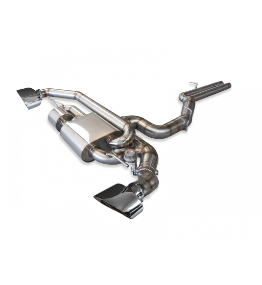 EGO-X exhaust system 3.5" Audi TTRS 8S quattro 400hp