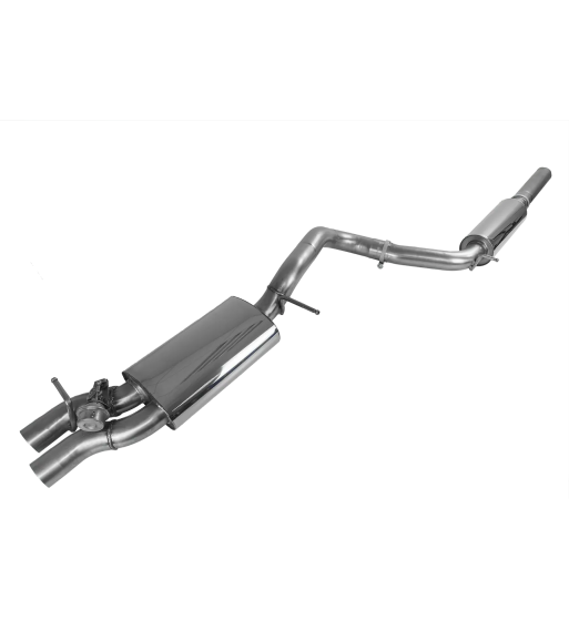 EGO-X exhaust system 2.75" VW Polo 6R WRC 220PS