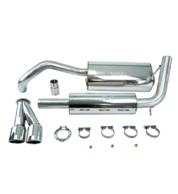 Bull-X ECE 63.5-mm exhaust – VW Polo 9N GTI / Cup Edition