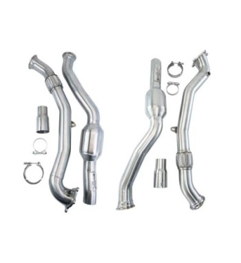 Bull-X Downpipes 2,75" Audi S6/RS6, S7/RS7 C7/4G, S8 4H 4.0 TFSI