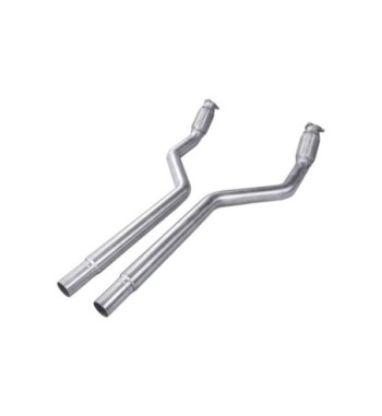 Bull-X exhaust pipes from catalyst 2.5" for Audi S4/S5 B8 and A6/A7 3.0 TFSI