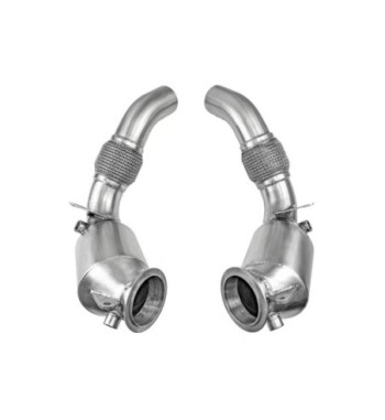 Bull-X Downpipe 2.75" BMW M5 F10, M6 F12/13 incl. Competition S63B44B