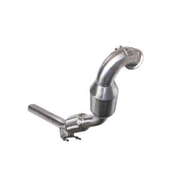 Bull-X Downpipe 2,75" VAG 1.2-1.4 T(F)SI EA211 (e.g. Golf 7, A3 8V)